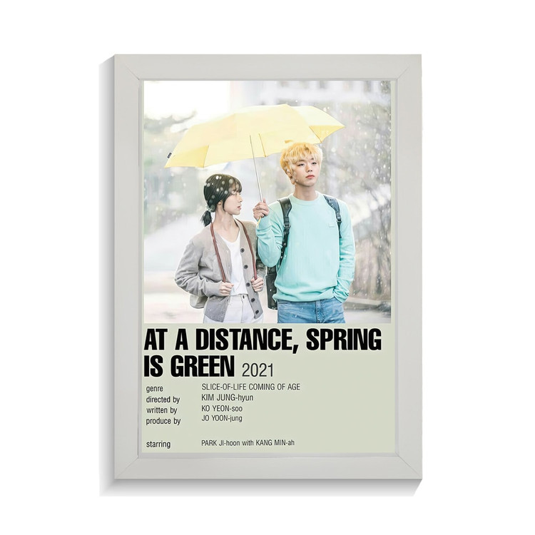 تابلو کی دراما طرح at a distance spring is green کد PF-12025