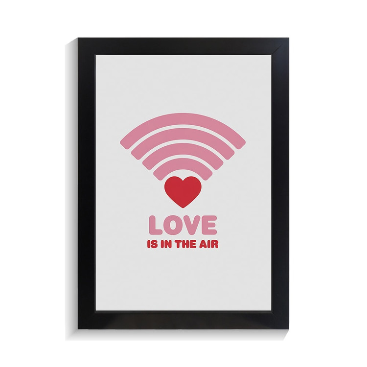 تابلو عاشقانه طرح love in the air کد PF-27045