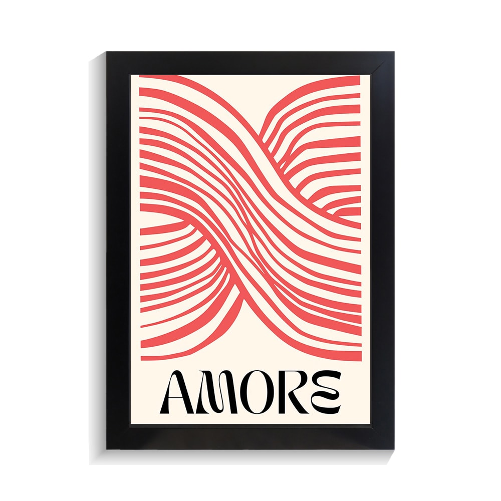 تابلو عاشقانه طرح amore کد PF-27074