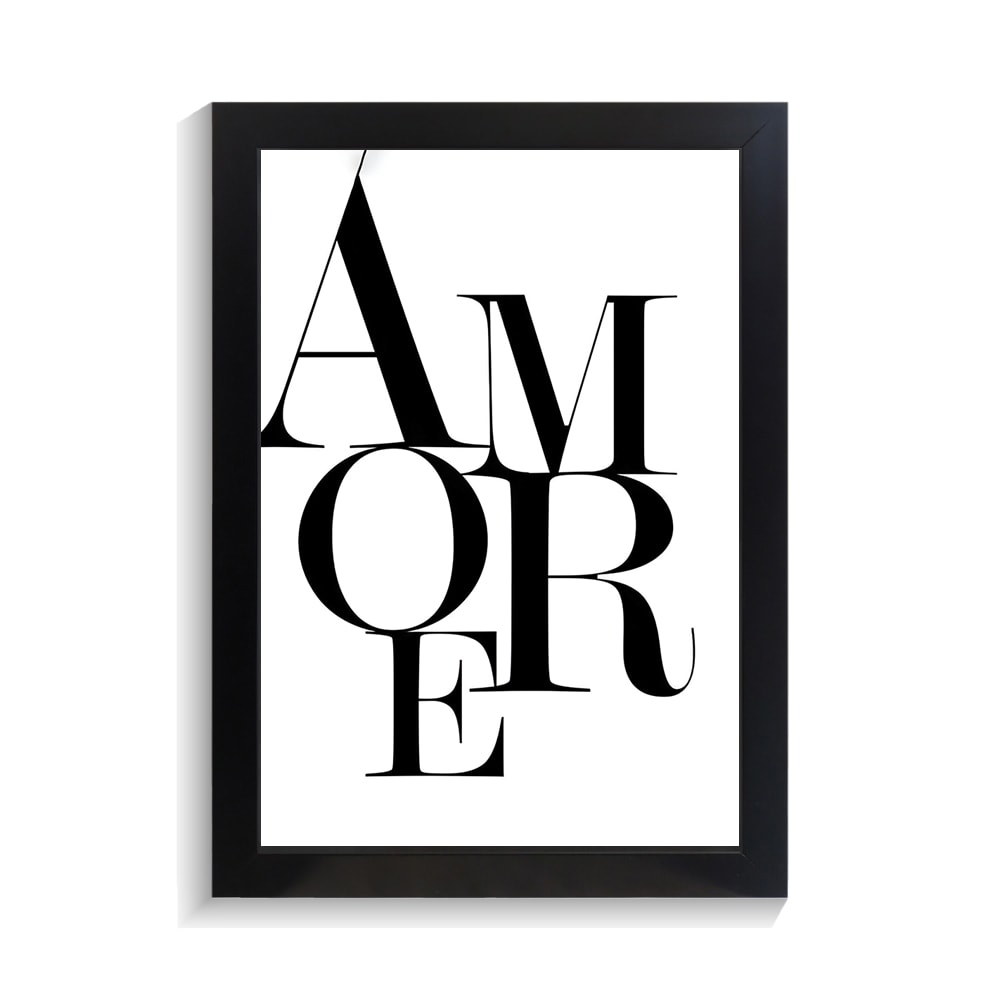 تابلو عاشقانه طرح amore کد PF-27084