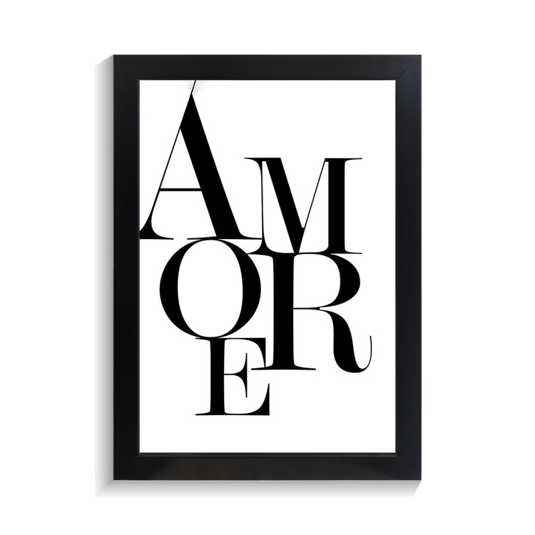 تابلو عاشقانه طرح amore کد PF-27084