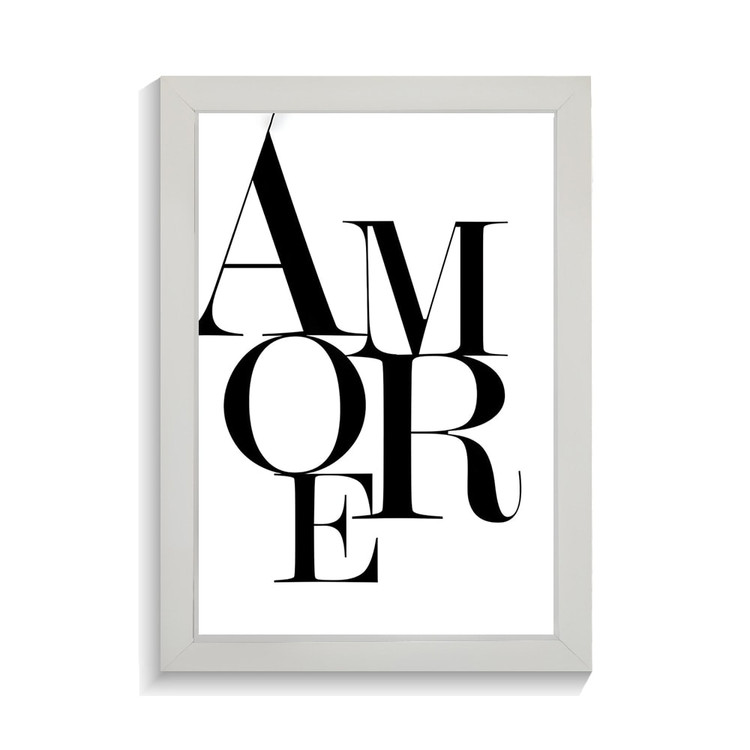 تابلو عاشقانه طرح amore کد PF-27084