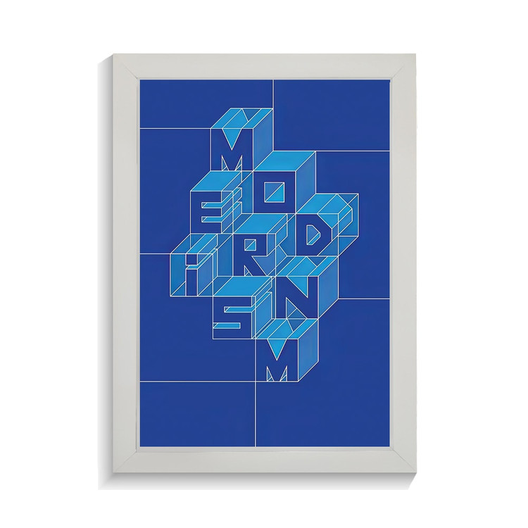 تابلو تایپوگرافی طرح modernism کد PF-15089
