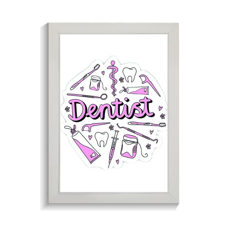 تابلو دندانپزشک طرح Dentist کد PF-29004