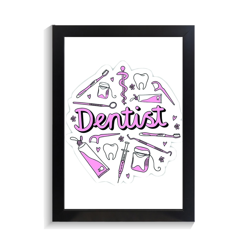 تابلو دندانپزشک طرح Dentist کد PF-29004