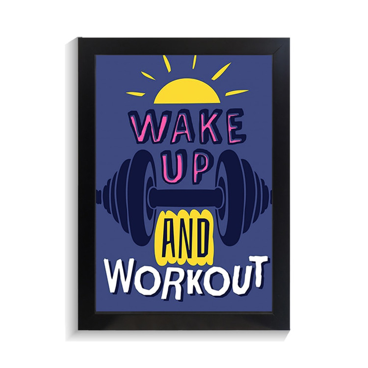 تابلو انگیزشی طرح WORKOUT کد PF-13027