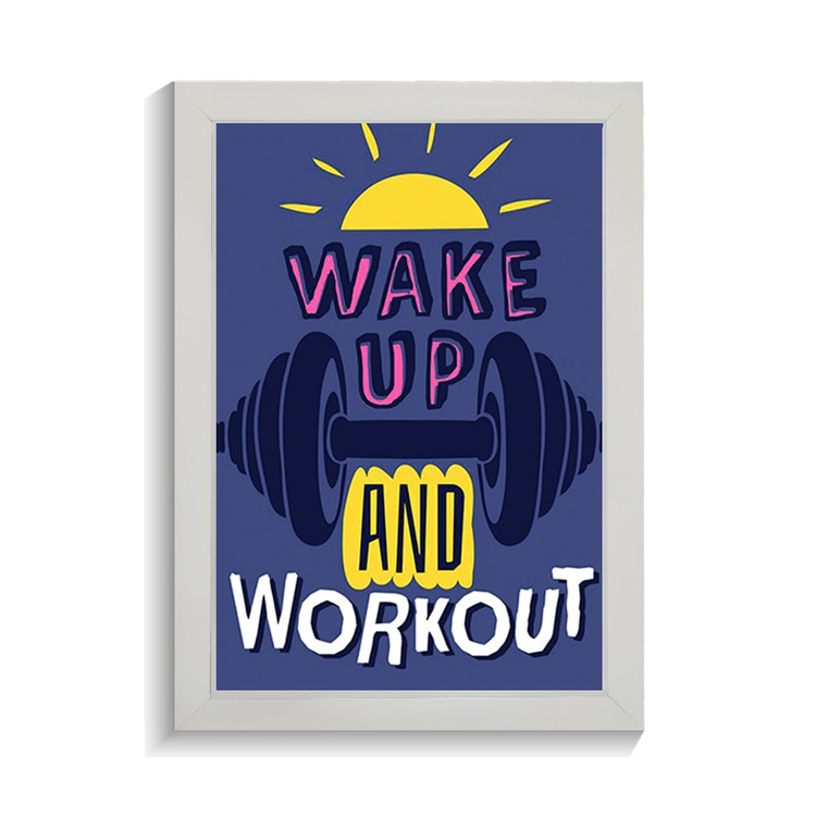 تابلو انگیزشی طرح WORKOUT کد PF-13027
