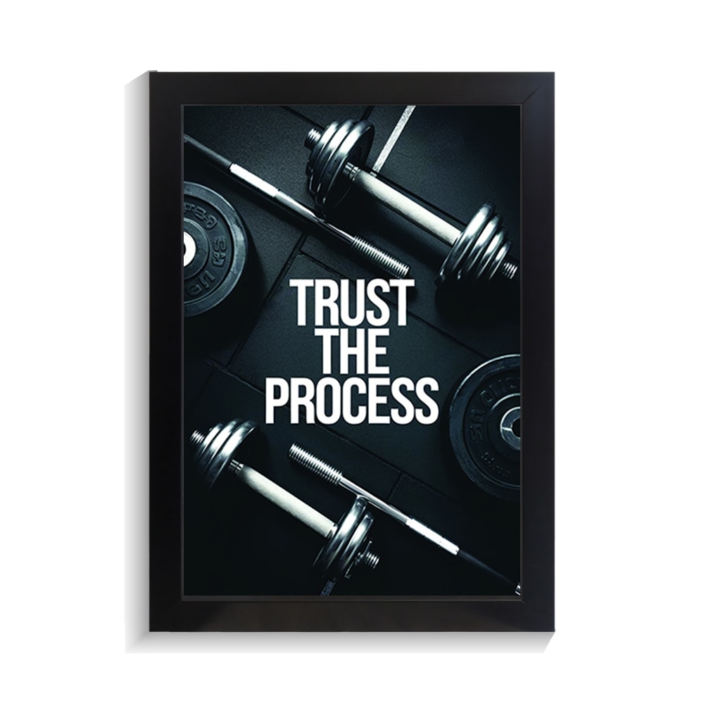 تابلو انگیزشی طرح TRUST THE PROCESS PF-13024