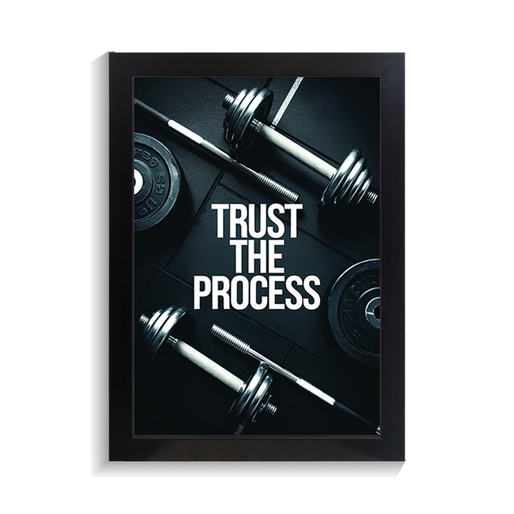 تابلو انگیزشی طرح TRUST THE PROCESS PF-13024