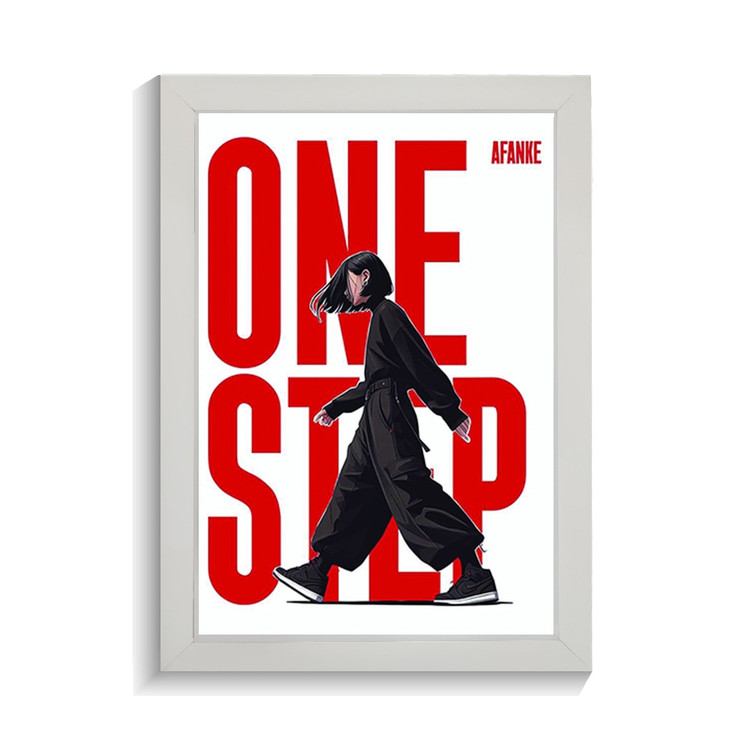 تابلو انگیزشی طرح ONE STEP کد PF-13029