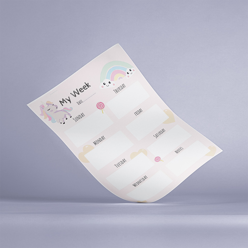 پلنر هفتگی کد PL-97040