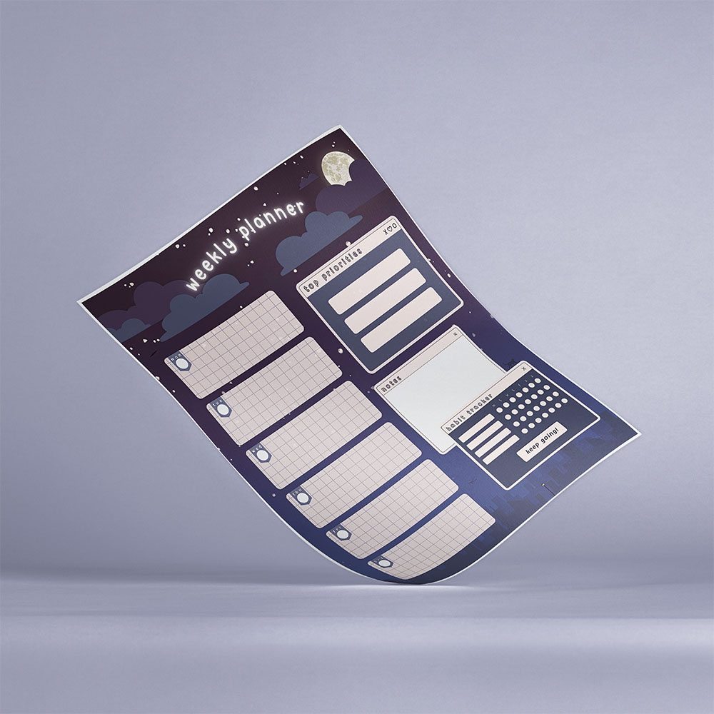 پلنر هفتگی کد PL-97050