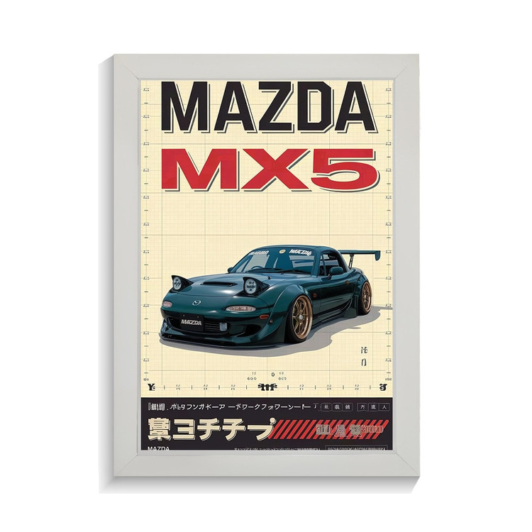 تابلو ماشین طرح مزدا MX5 کد PF-23380