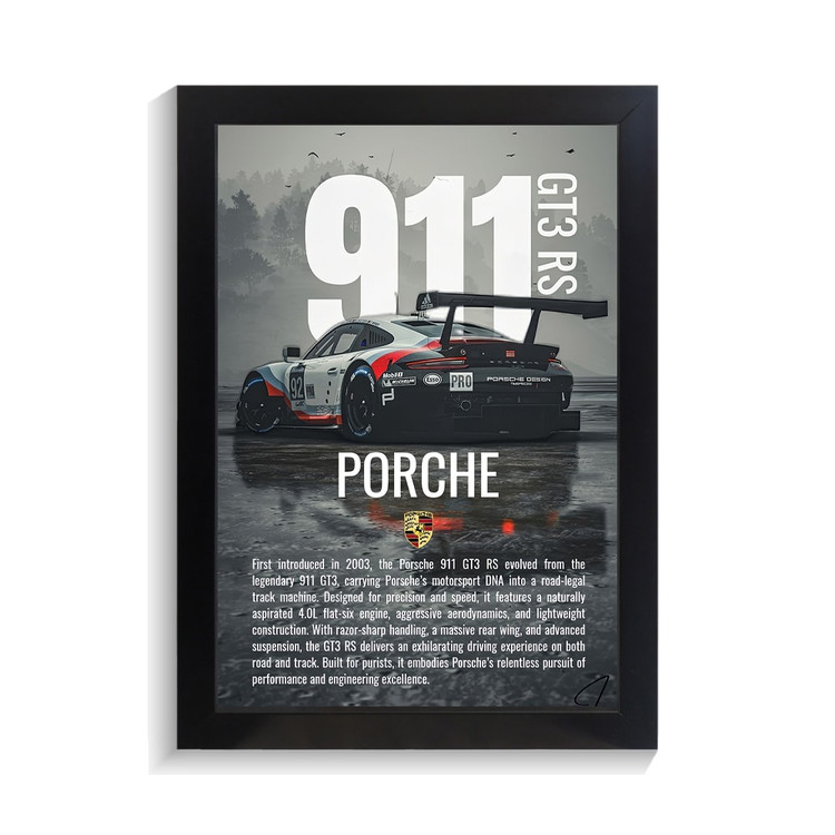 تابلو ماشین طرح پورشه 911 کد PF-23441