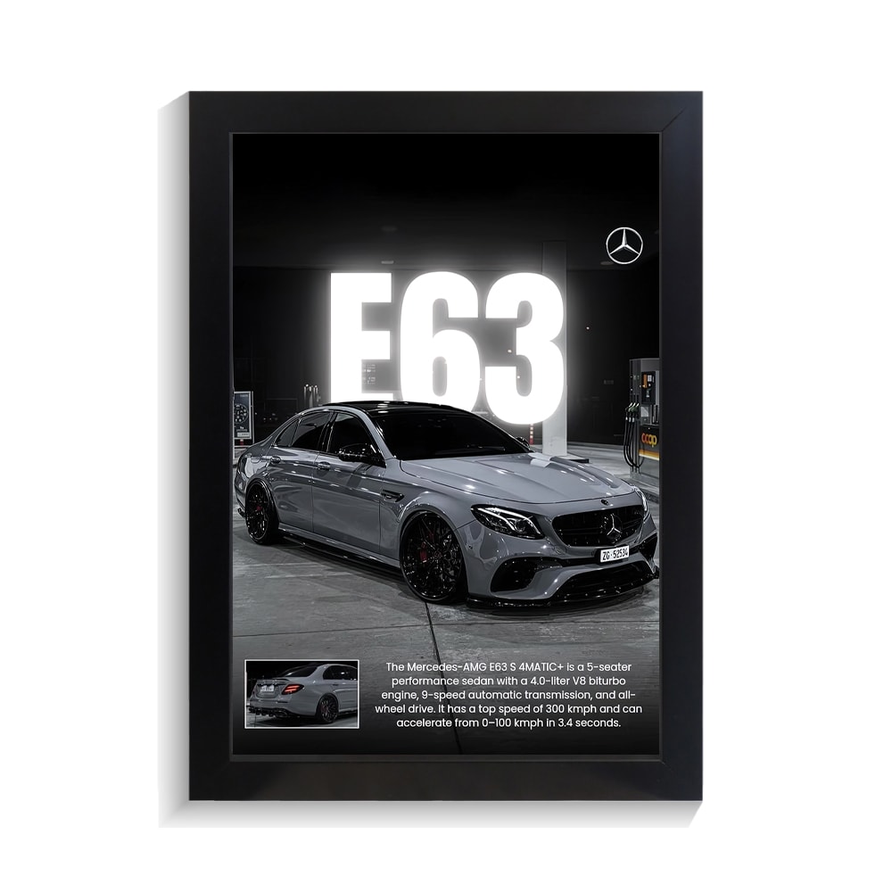 تابلو ماشین طرح بنز E63 کد PF-23160