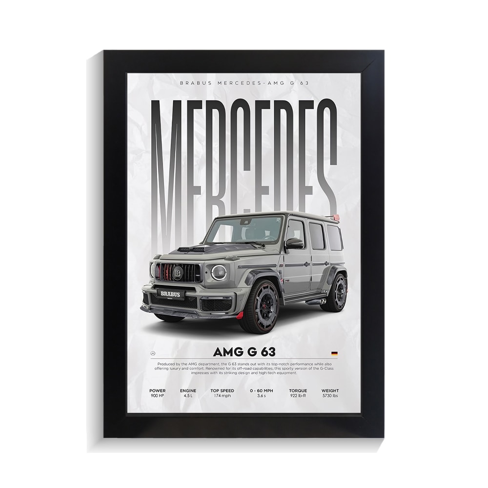 تابلو ماشین طرح بنز AMG G63 کد PF-23168