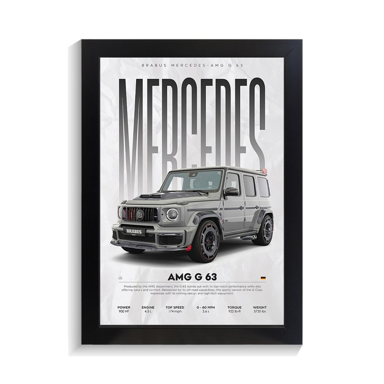 تابلو ماشین طرح بنز AMG G63 کد PF-23168