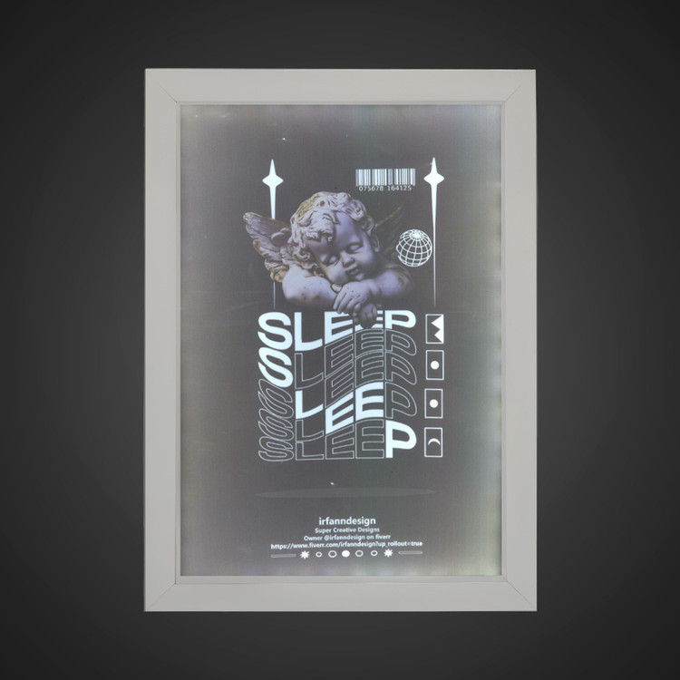 تابلو بک لایت فانتزی طرح SLEEP کد LPF-21039
