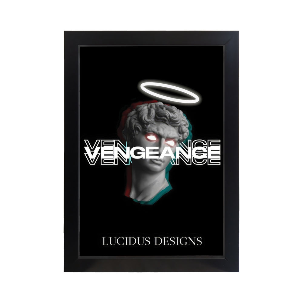 تابلو فانتزی طرح VENGEANCE کد PF-21041