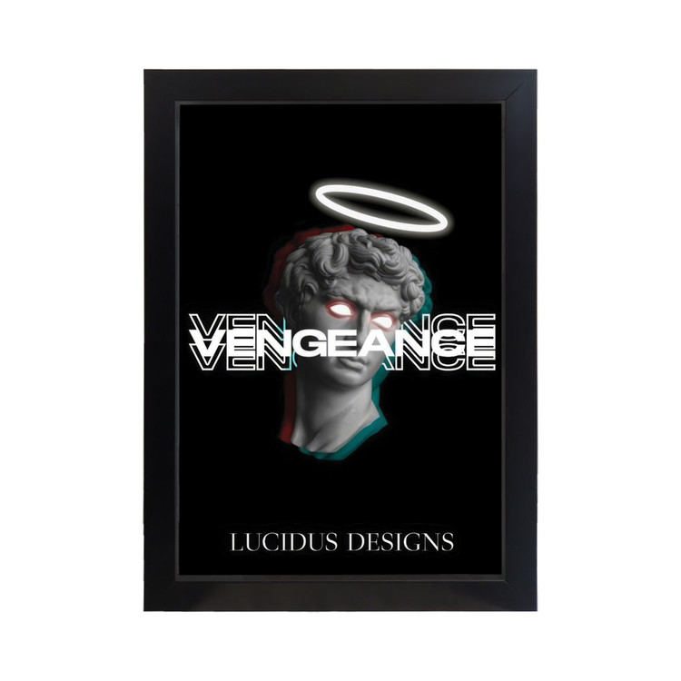 تابلو فانتزی طرح VENGEANCE کد PF-21041