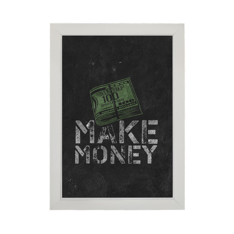 تابلو انگیزشی طرح MAKE MONEY کد PF-13015