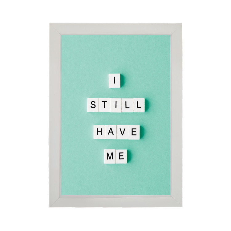 تابلو انگیزشی طرح I still have me کد PF-13002