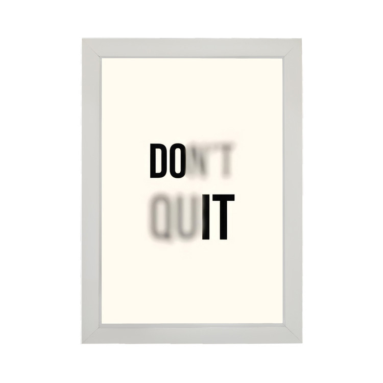 تابلو انگیزشی طرح DONT QUIT کد PF-13003