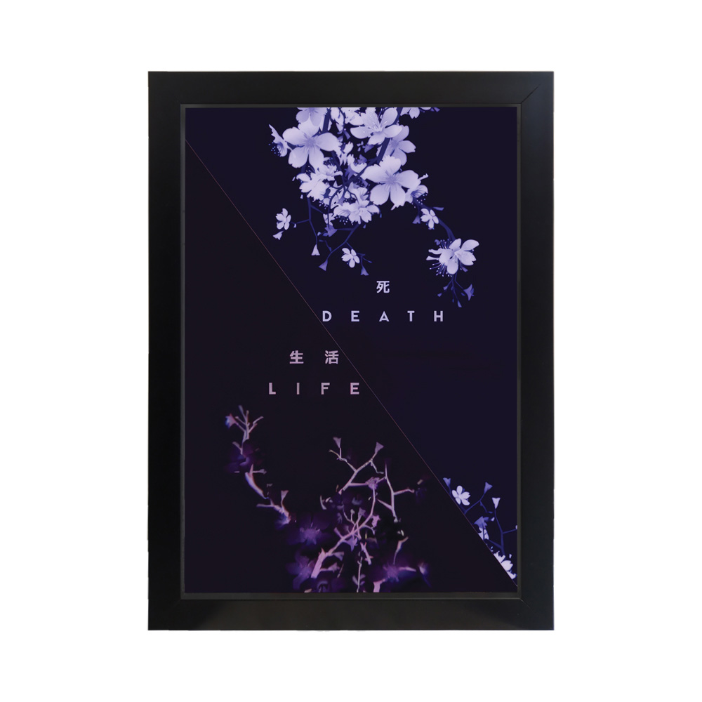 تابلو فانتزی طرح DEATH LIFE کد PF-21052