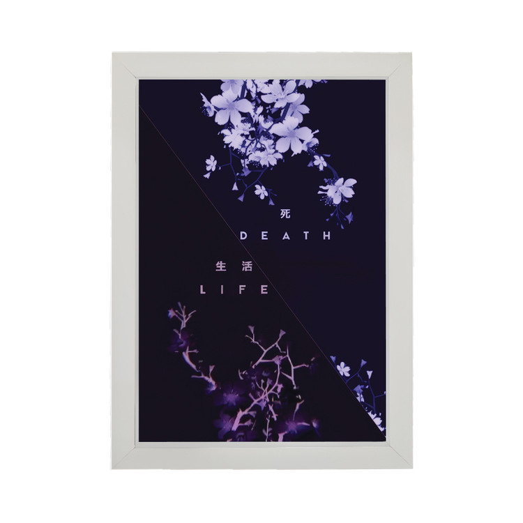 تابلو فانتزی طرح DEATH LIFE کد PF-21052