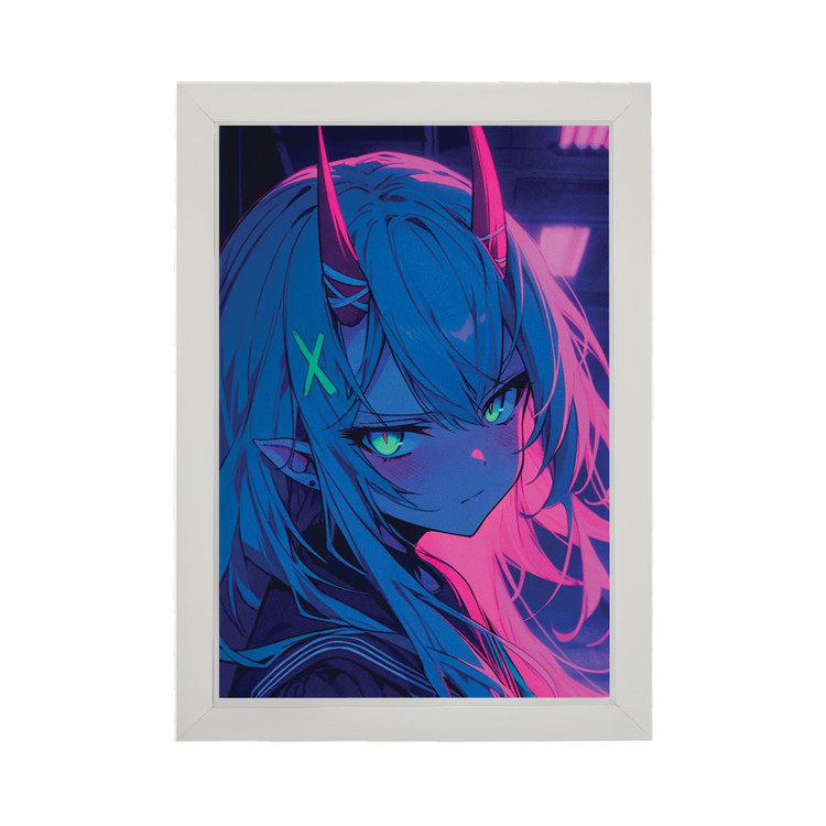 تابلو انیمه ای طرح Anime girl کد PF-11036