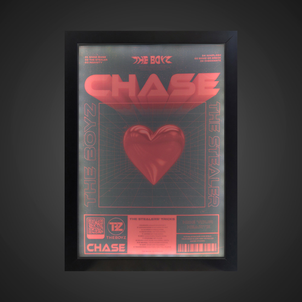 تابلو بک لایت فانتزی طرح CHASE کد LPF-21051