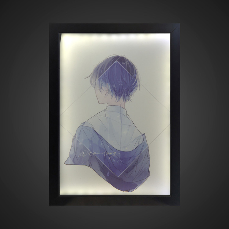 تابلو بک لایت انیمه ای طرح Anime boy کد LPF-11040