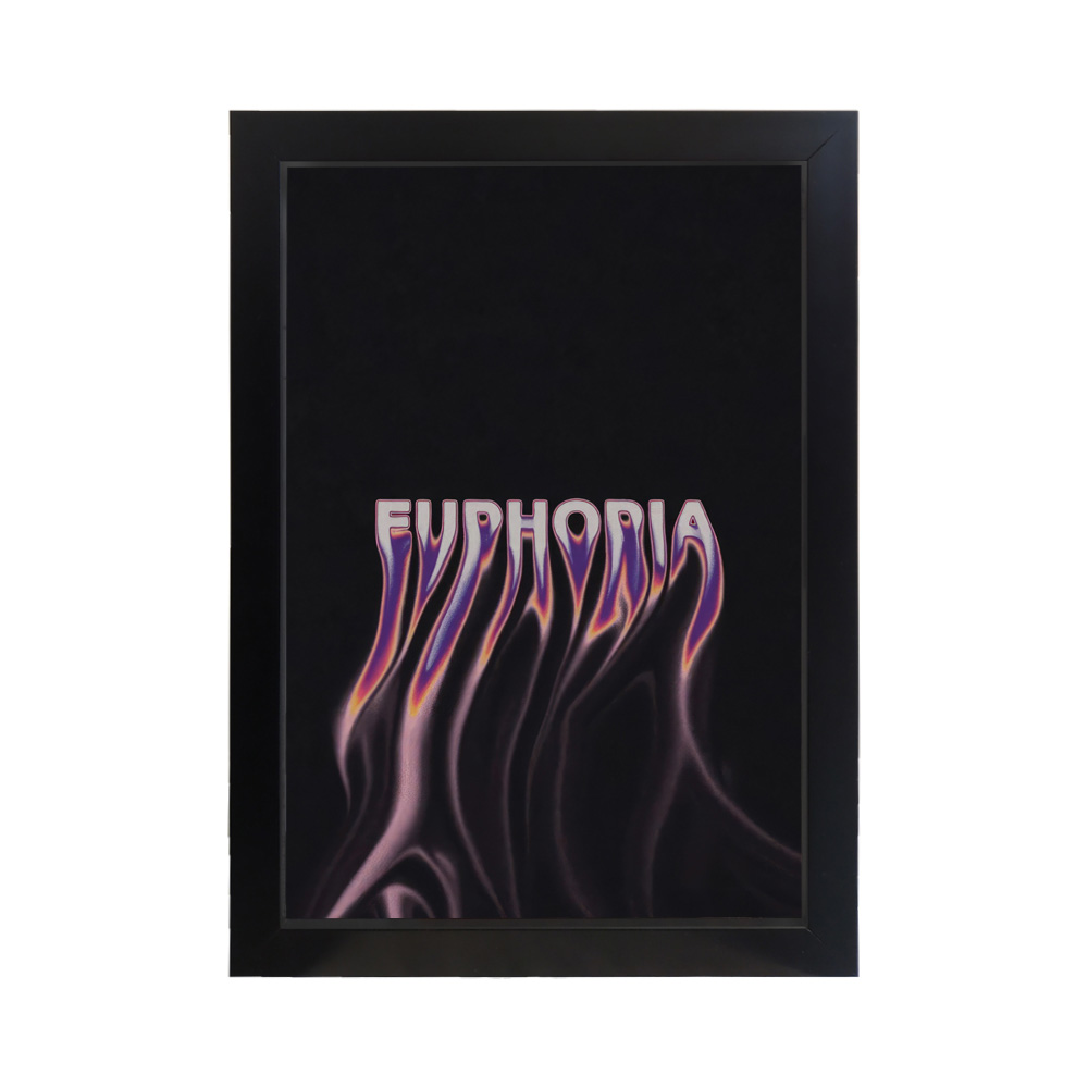تابلو تایپوگرافی طرح EUPHORIA کد PF-21036